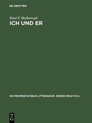 cover image of Ich und Er